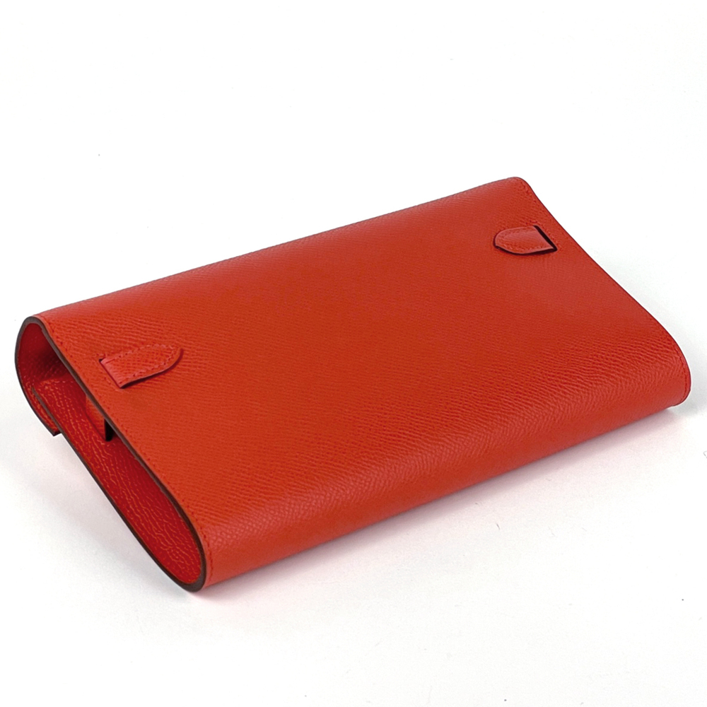 Hermes Kelly To Go 2-Way Shoulder Bag and Long Wallet, Veau Epsom Capucines K... - Picture 2 of 7